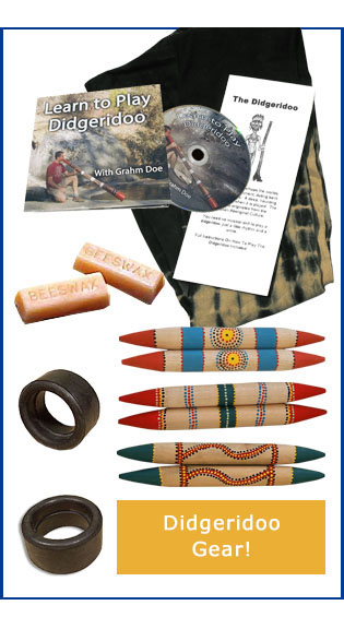 Didgeridoo Gear Bags Mouthpiece DVD Beeswax