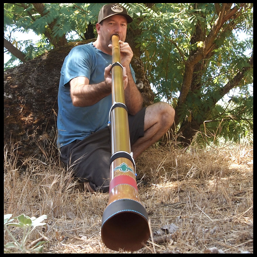 Travel Didgeridoo with Padded Carrying Bag - Lightweight and Versatile